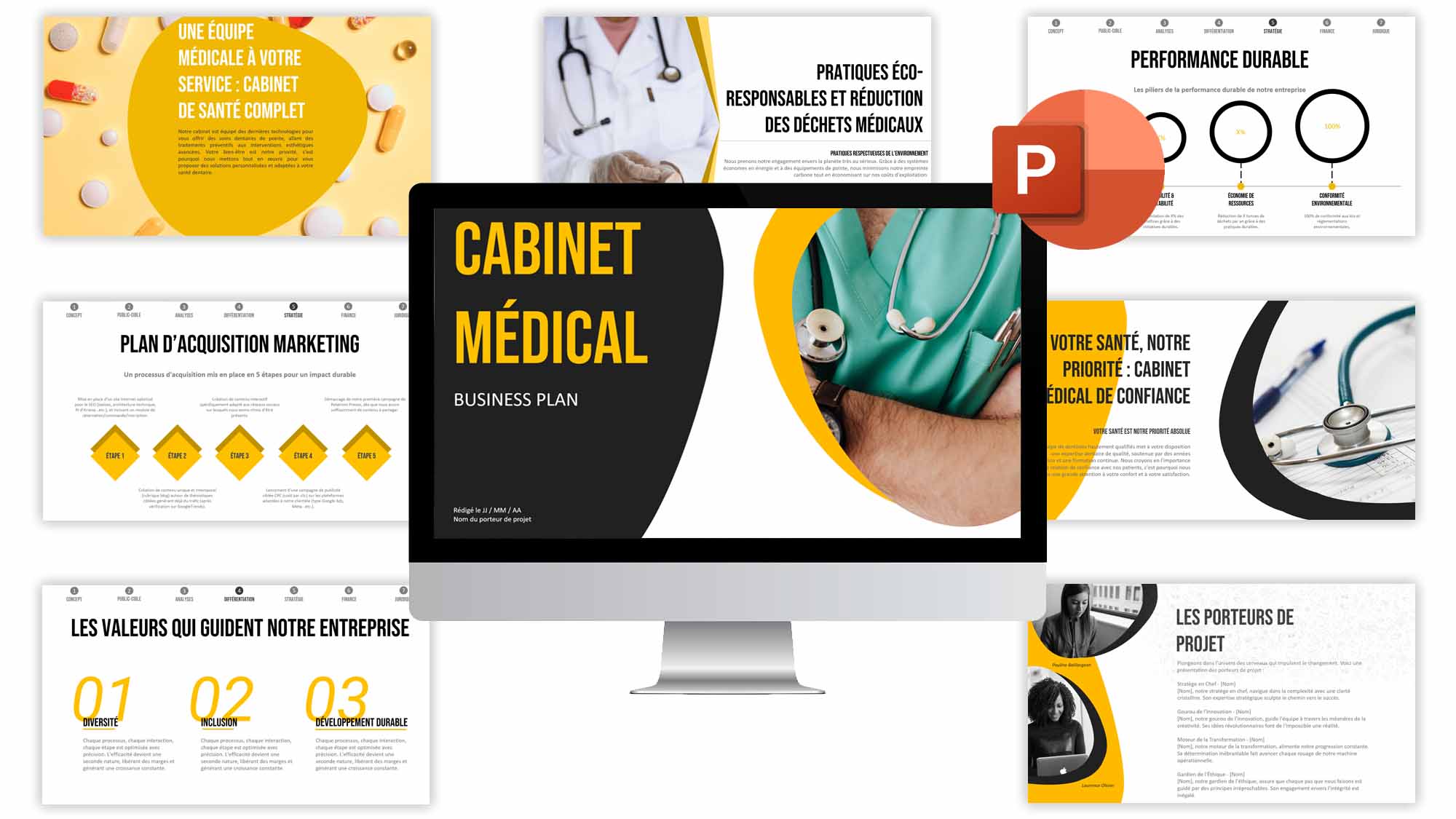 modele business plan cabinet médical